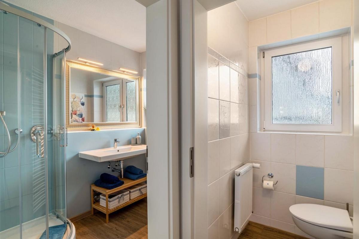 Ferienwohnung am Enzufer mit Balkon in Bad Wildbad im Schwarzwald Exterior foto